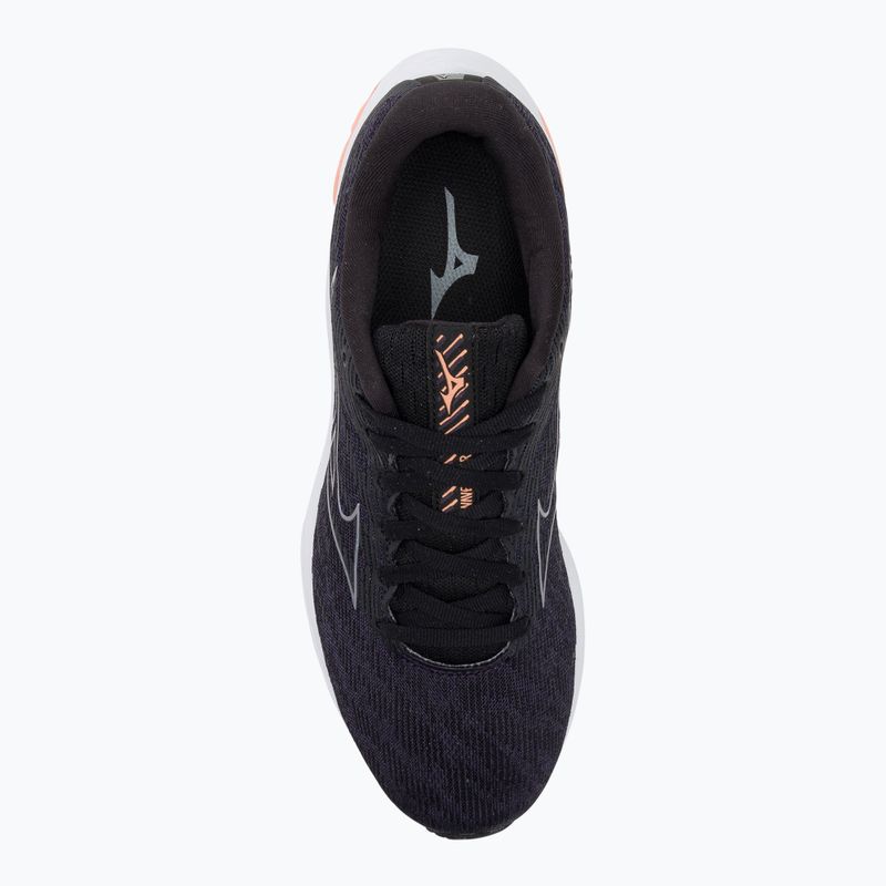 Scarpe da corsa da donna Mizuno Wave Rider 26 odyssey grigio/argento vivo/salmone 7