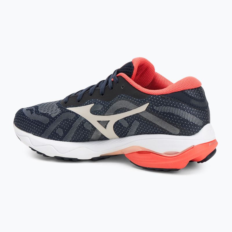 Scarpe da corsa da donna Mizuno Wave Ultima 13 cielo notturno/vento chime/salmone 3