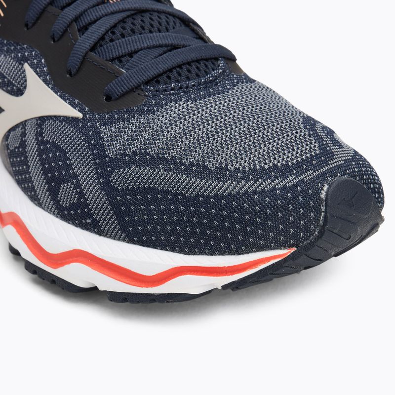 Scarpe da corsa da donna Mizuno Wave Ultima 13 cielo notturno/vento chime/salmone 7