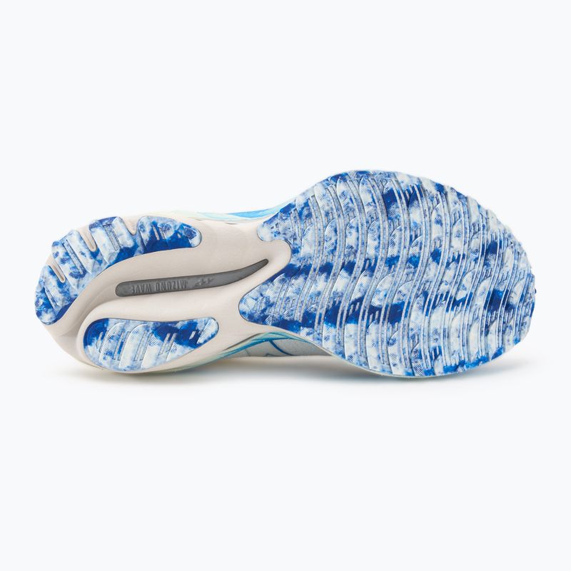 Scarpe da corsa da donna Mizuno Wave Neo Wind bianco/argento/blu-peace 4