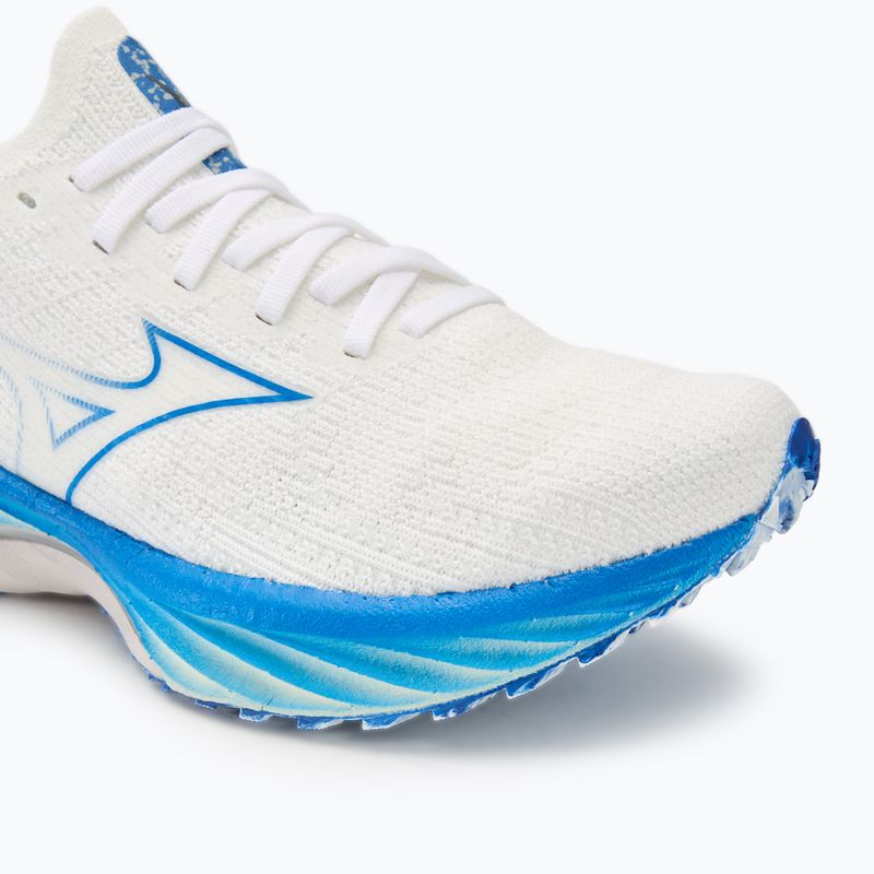 Scarpe da corsa da donna Mizuno Wave Neo Wind bianco/argento/blu-peace 7