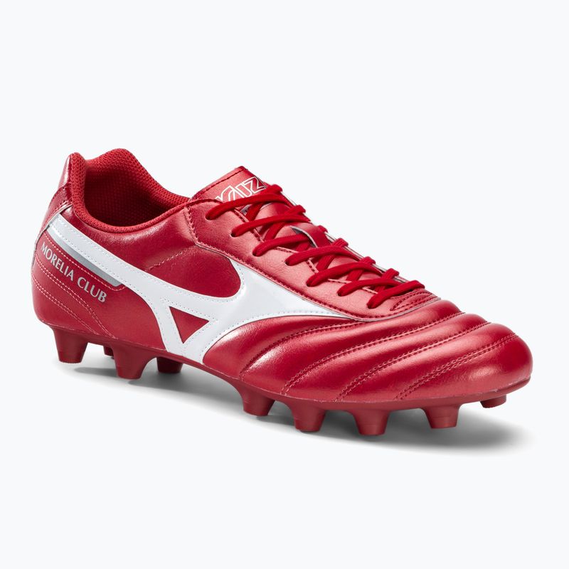 Scarpe da calcio Mizuno Morelia II Club MD uomo rosso P1GA221660