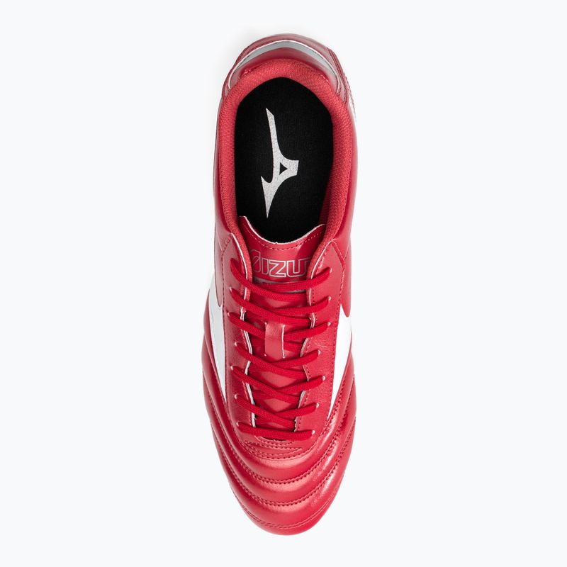 Scarpe da calcio Mizuno Morelia II Club MD uomo rosso P1GA221660 6