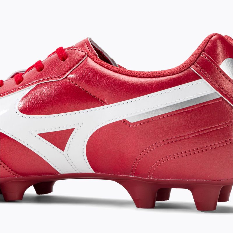 Scarpe da calcio Mizuno Morelia II Club MD uomo rosso P1GA221660 10