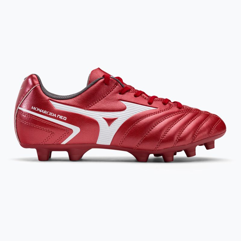 Scarpe da calcio Mizuno Monarcida II Sel MD bambino rosso P1GB222560 2