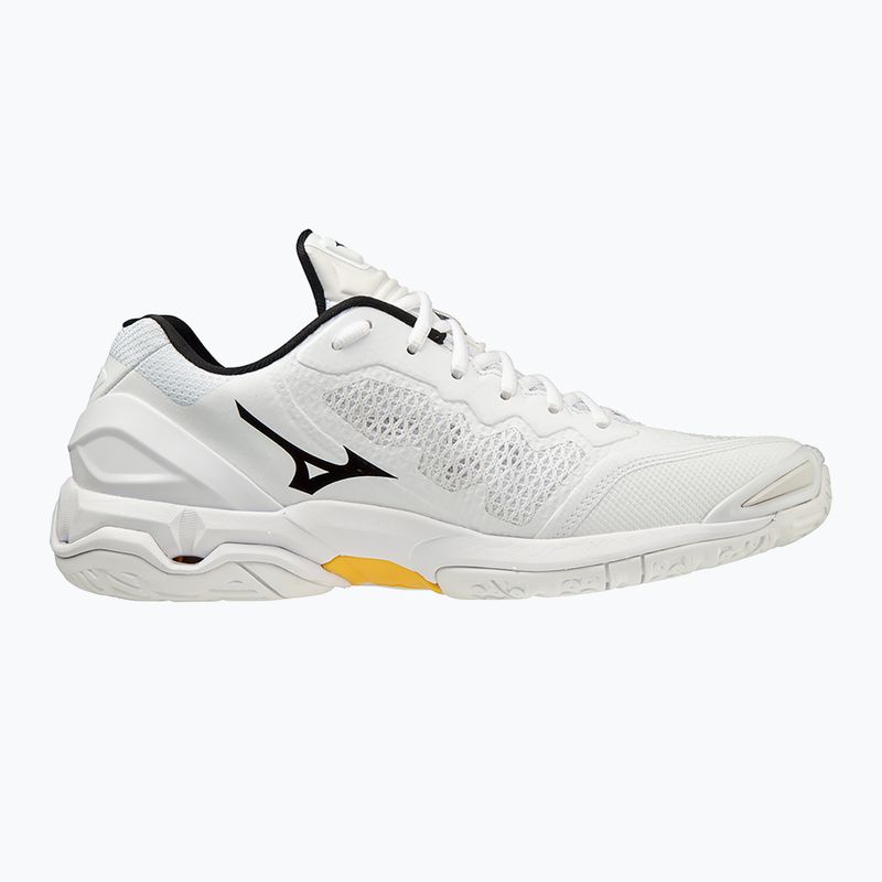 Scarpe da pallamano da uomo Mizuno Wave Stealth V bianco X1GA180013 11