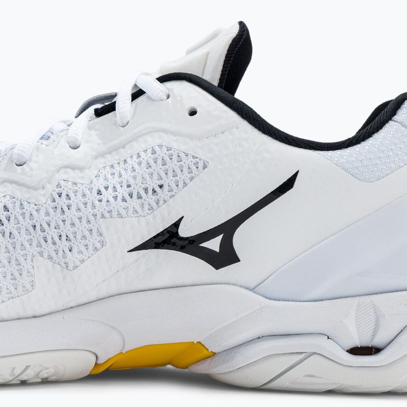 Scarpe da pallamano da uomo Mizuno Wave Stealth V bianco X1GA180013 10