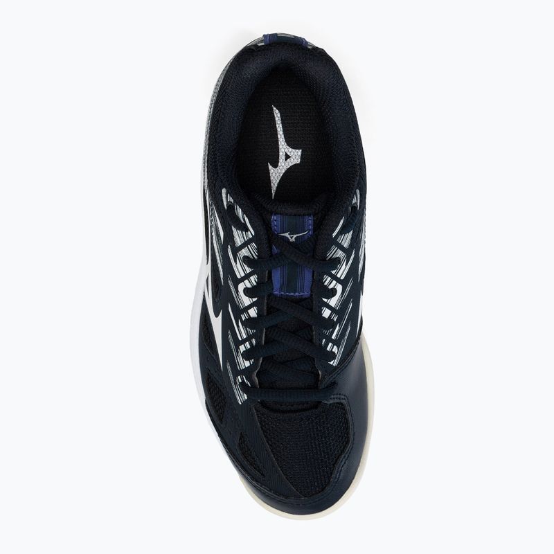 Scarpe da pallamano Mizuno Stealth Star C per bambini blu navy X1GC2107K02 6