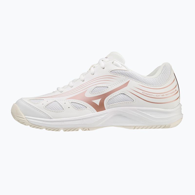 Scarpe da pallamano Mizuno Stealth Star C per bambini bianco X1GC2107K36 11