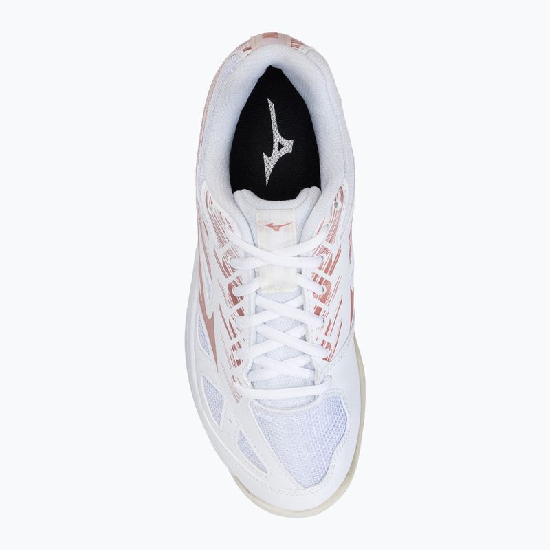 Scarpe da pallamano Mizuno Stealth Star C per bambini bianco X1GC2107K36 6