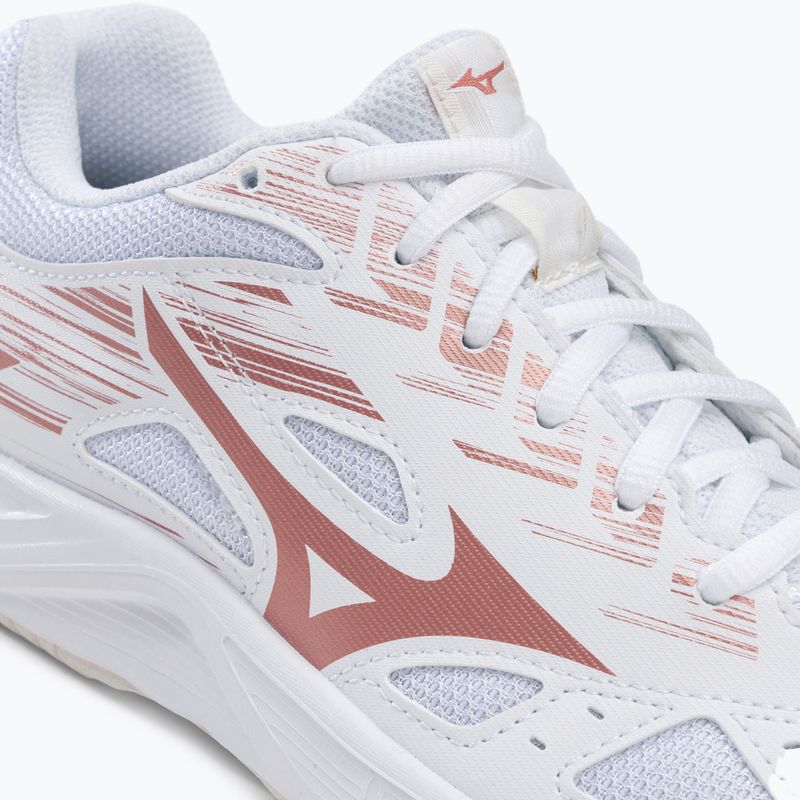 Scarpe da pallamano Mizuno Stealth Star C per bambini bianco X1GC2107K36 9