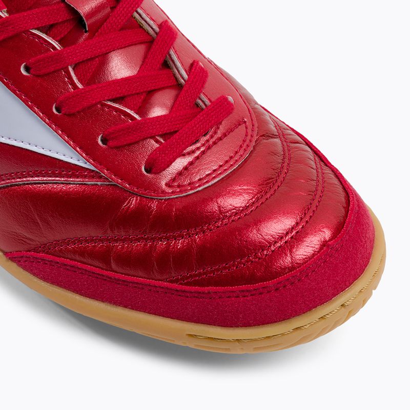 Scarpe da calcio Mizuno Morelia Sala Elite IN rosso Q1GA221060 8