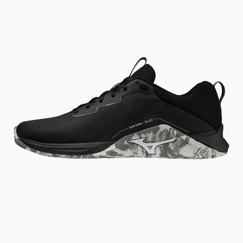 Scarpe da ginnastica da uomo Mizuno TS-01 nero/bianco/tinta unita 10