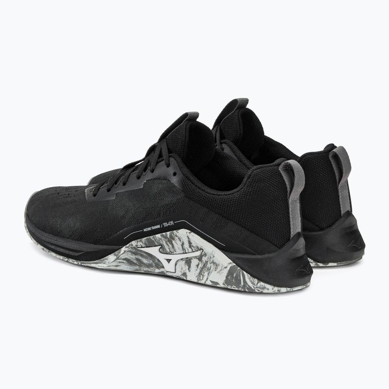 Scarpe da ginnastica da uomo Mizuno TS-01 nero/bianco/tinta unita 3