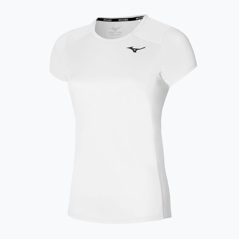 Maglietta da corsa da donna Mizuno Two Loop 88 Tee bianca 32GAA20102