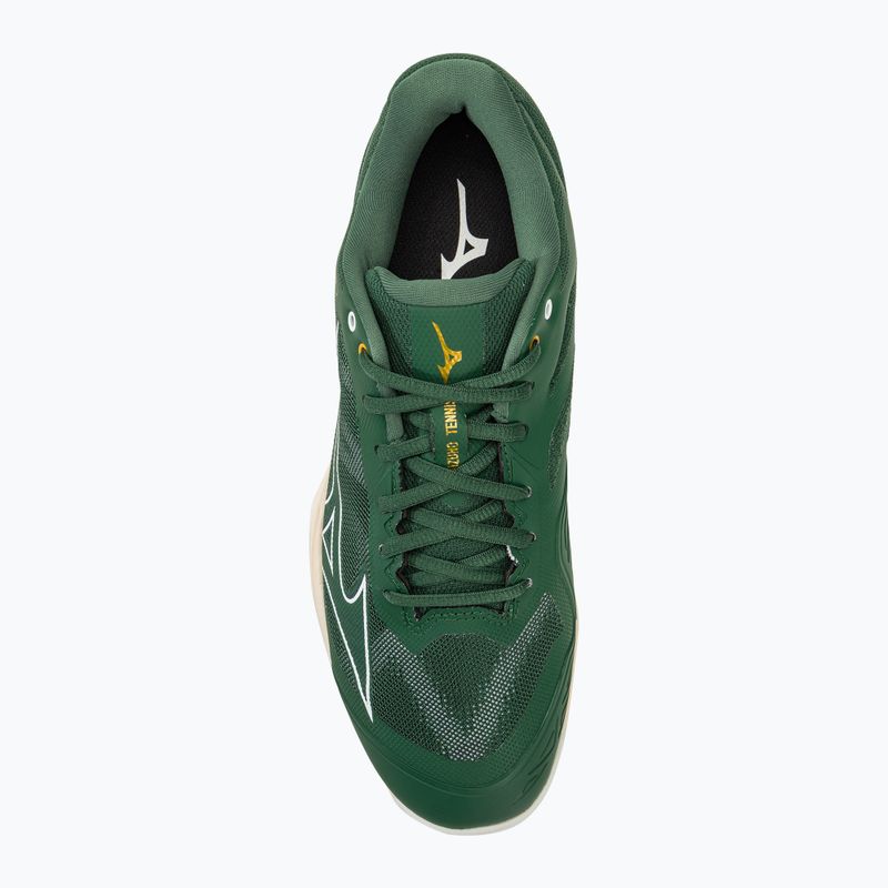 Scarpe da tennis da uomo Mizuno Wave Exceed Light AC pine needle/white/papyrus 5