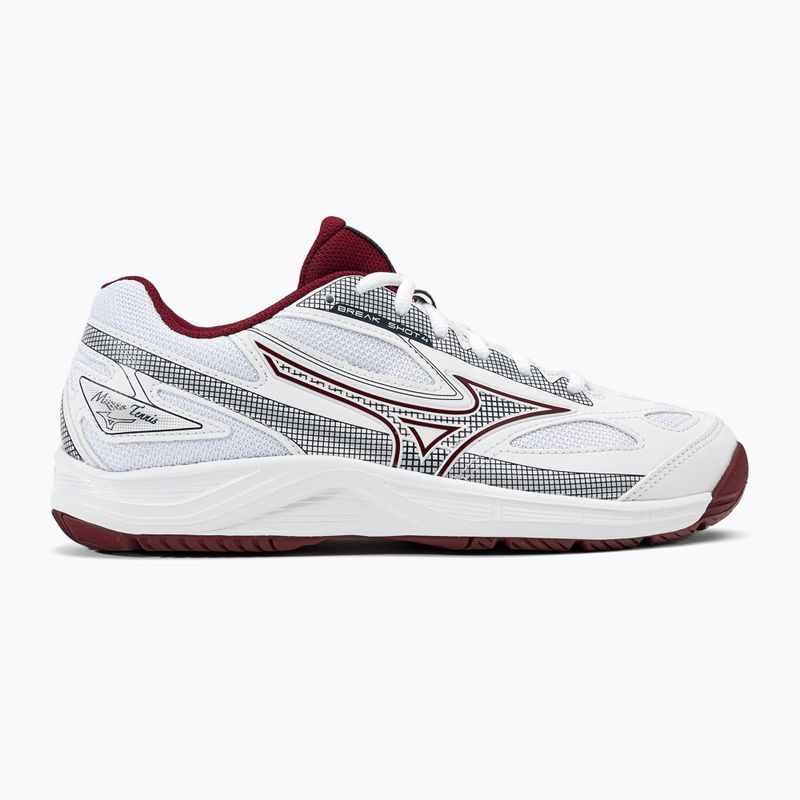 Scarpe da tennis da donna Mizuno Break Shot 4 AC bianco 61GA232664 2