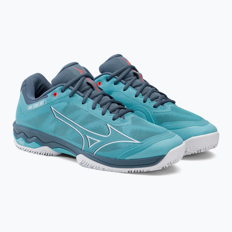 Scarpe da tennis da uomo Mizuno Wave Exceed Light CC blu 61GC222032 4