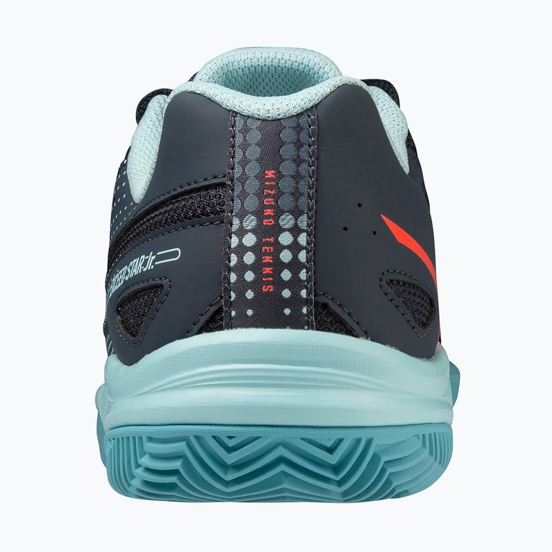 Scarpe da tennis per bambini Mizuno Exceed Star CC blu collegiale/soleil/tanager/turchese 9
