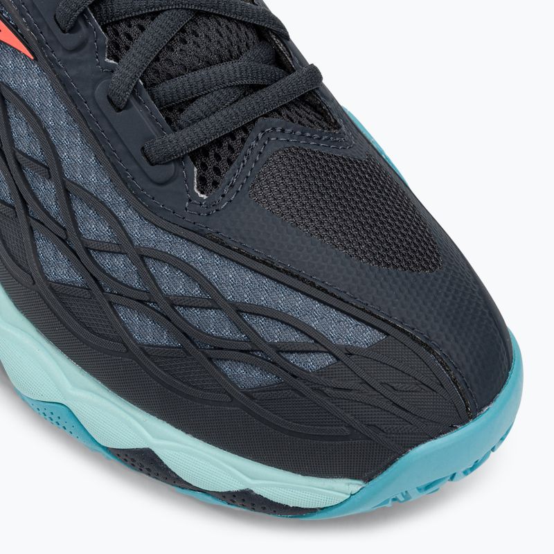 Scarpe da tennis da uomo Mizuno Wave Enforce Tour CC blu navy 61GC230412 8