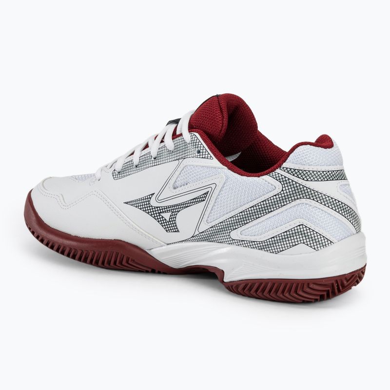 Scarpe da tennis da donna Mizuno Break Shot 4 CC bianco/cabernet/papyrus 3