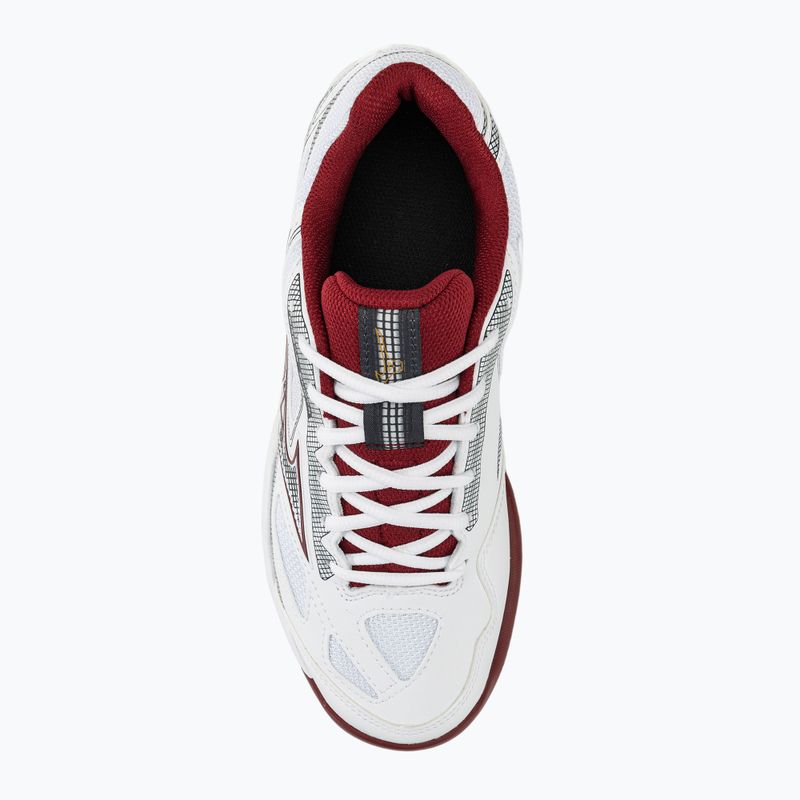 Scarpe da tennis da donna Mizuno Break Shot 4 CC bianco/cabernet/papyrus 5