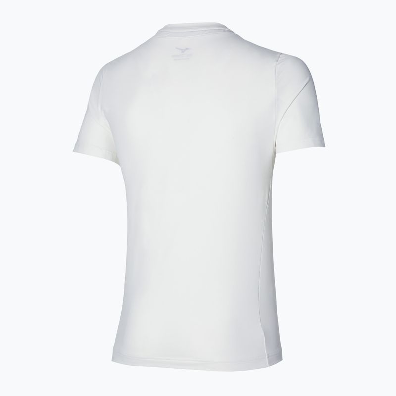Maglietta da corsa da uomo Mizuno Tee bianco 62GAA00101 2