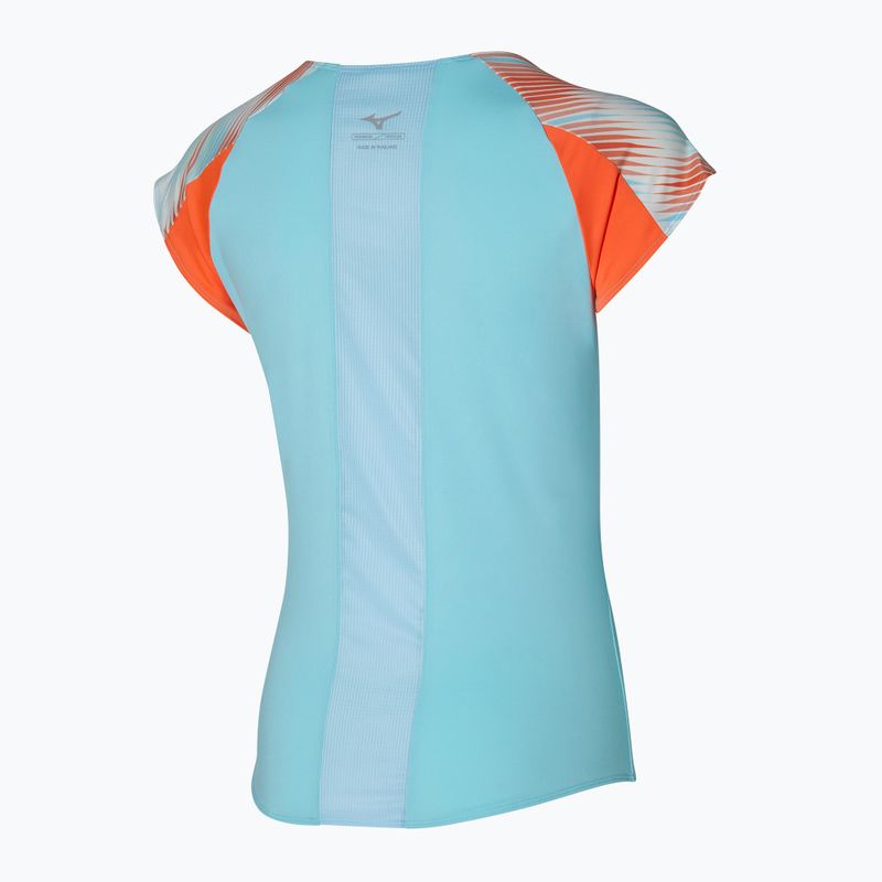 Maglietta da tennis donna Mizuno Printed Tee blu 62GAA20127 2