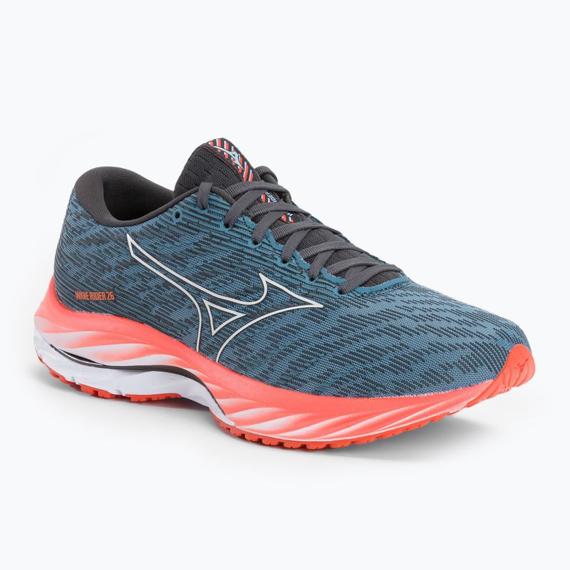 Scarpe da corsa da uomo Mizuno Wave Rider 26 provinciale blu/nimbus cloud/soleil