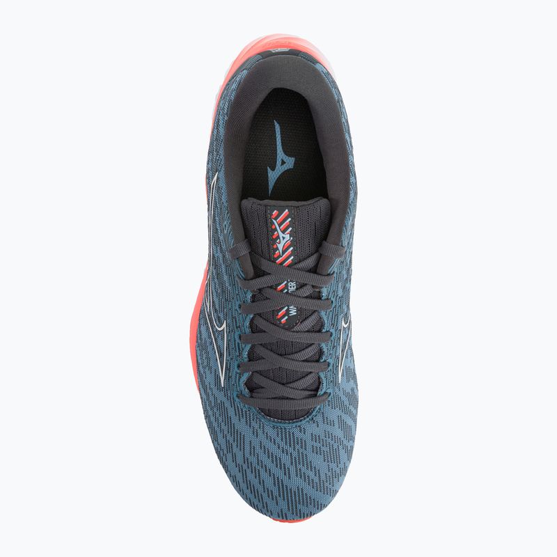 Scarpe da corsa da uomo Mizuno Wave Rider 26 provinciale blu/nimbus cloud/soleil 6
