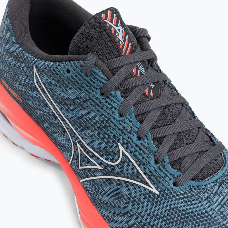 Scarpe da corsa da uomo Mizuno Wave Rider 26 provinciale blu/nimbus cloud/soleil 7