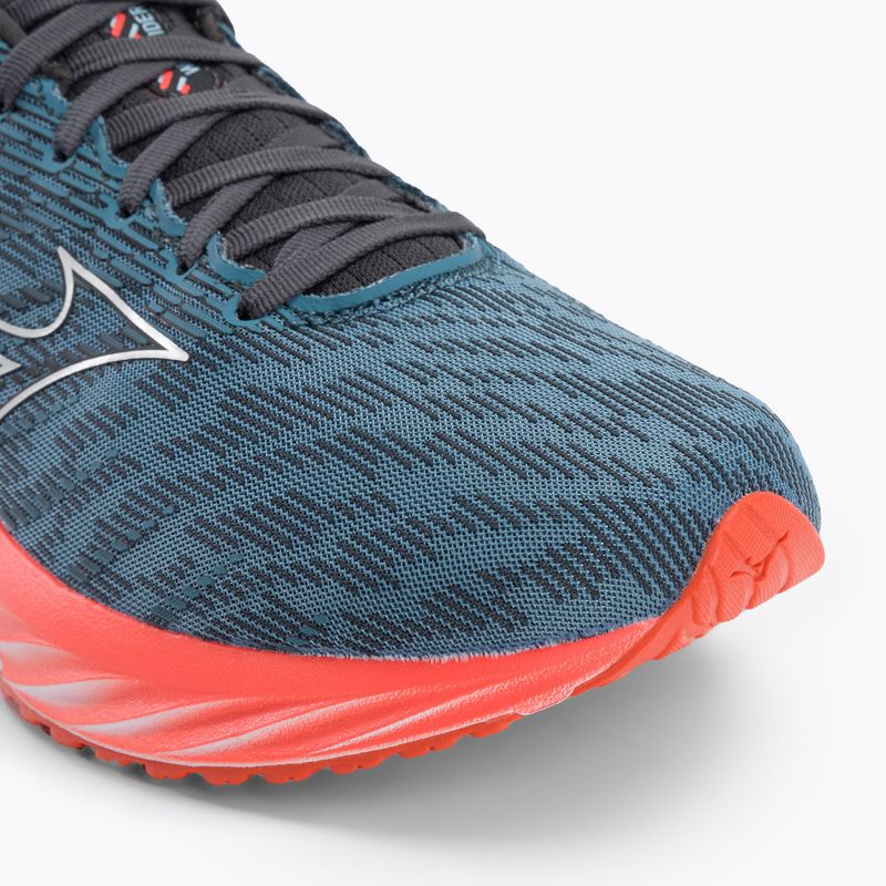 Scarpe da corsa da uomo Mizuno Wave Rider 26 provinciale blu/nimbus cloud/soleil 8