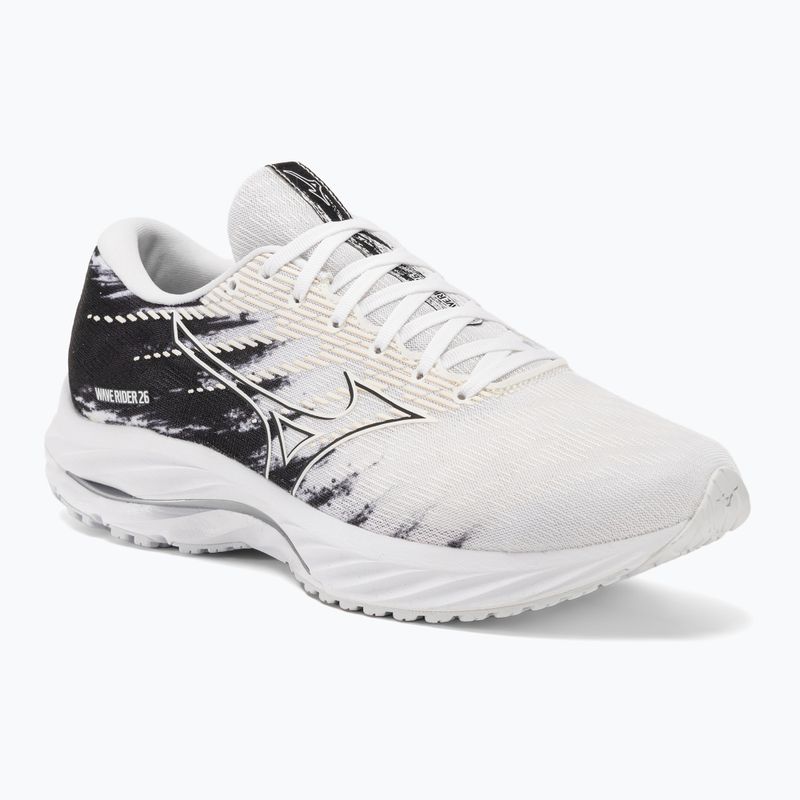 Scarpe da corsa da uomo Mizuno Wave Rider 26 bianco/bianco/nero