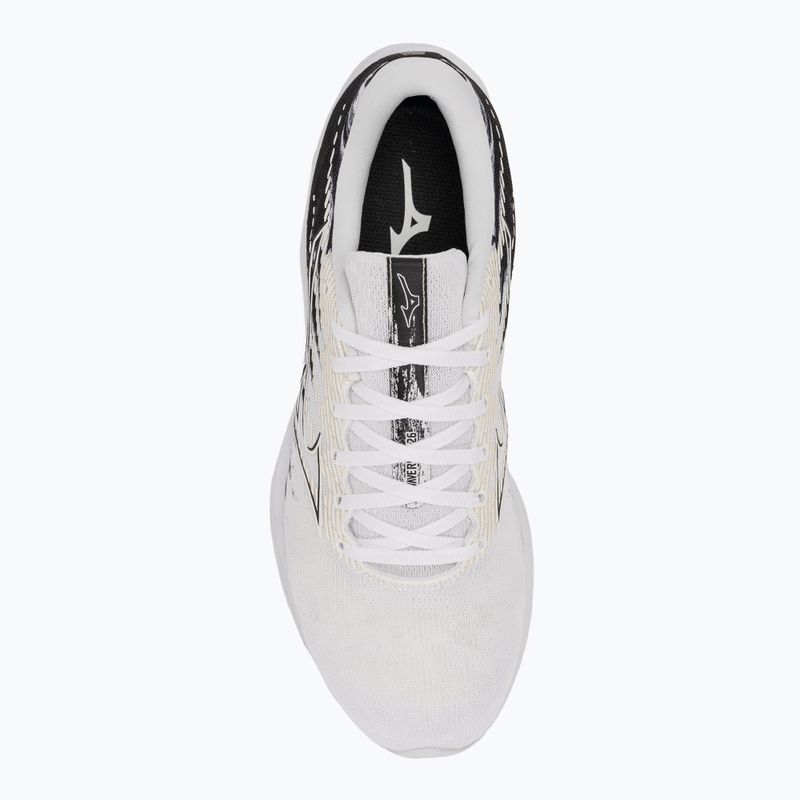 Scarpe da corsa da uomo Mizuno Wave Rider 26 bianco/bianco/nero 6