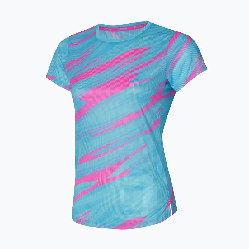 Maglietta da corsa da donna Mizuno DAF Graphic Tee sabbia antigua
