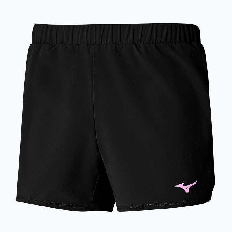 Pantaloncini da corsa da donna Mizuno Aero 4.5 nero