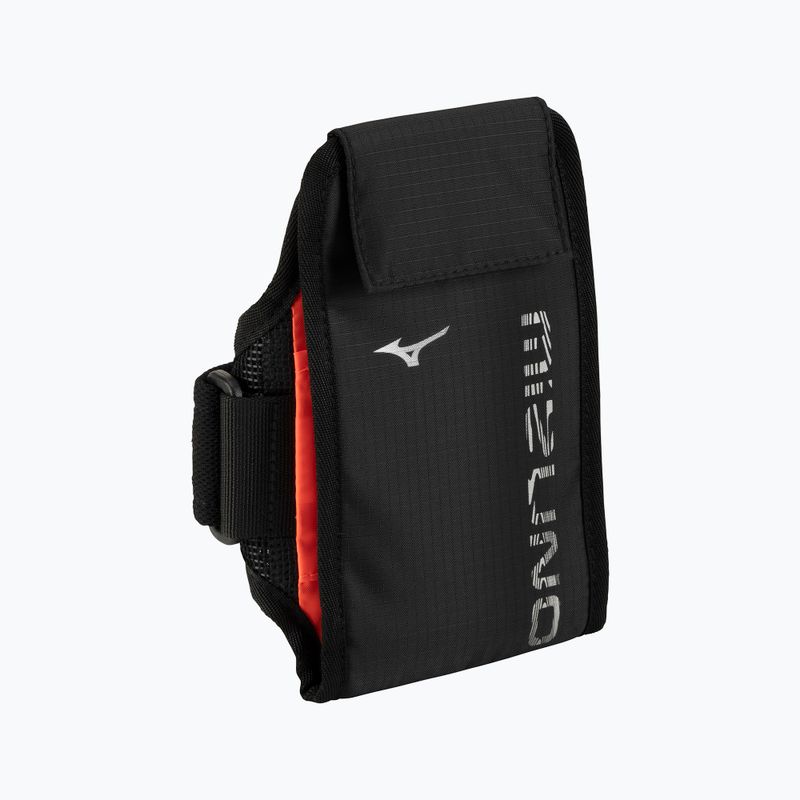 Fascia da braccio per telefono da running Mizuno Arm Pouch nero