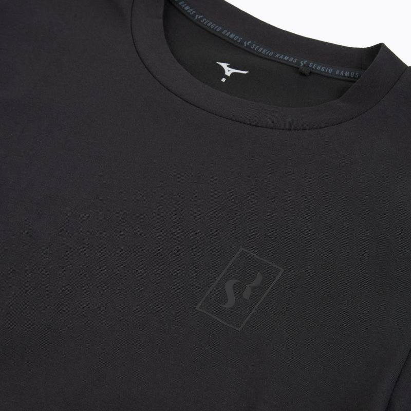 Maglia da calcio Mizuno Sergio Ramos uomo nero P2MA2S5009 3