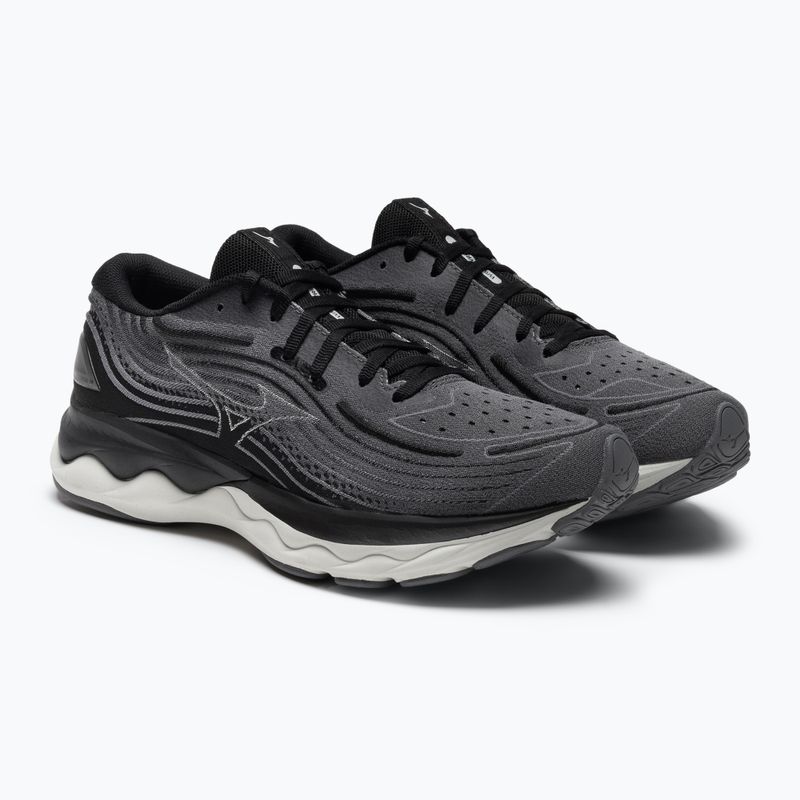 Scarpe da corsa da uomo Mizuno Wave Skyrise 4 grigio J1GC230902 5