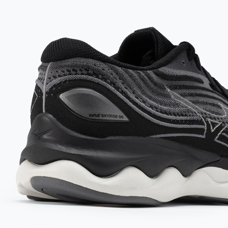 Scarpe da corsa da uomo Mizuno Wave Skyrise 4 grigio J1GC230902 9