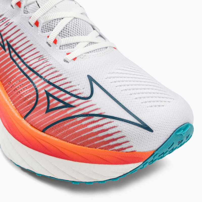 Scarpa da corsa Mizuno Wave Rebellion Pro bianco-arancio J1GC231701 7