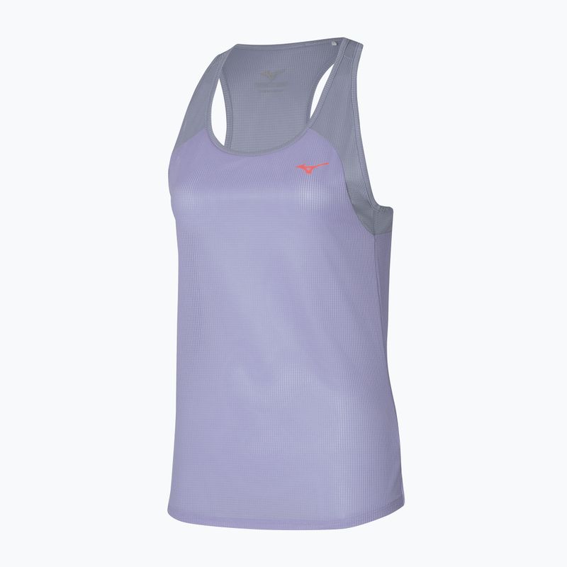 Canotta da running donna Mizuno DryAeroFlow Tank lavanda