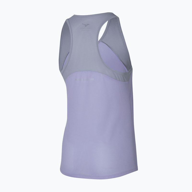 Canotta da running donna Mizuno DryAeroFlow Tank lavanda 2