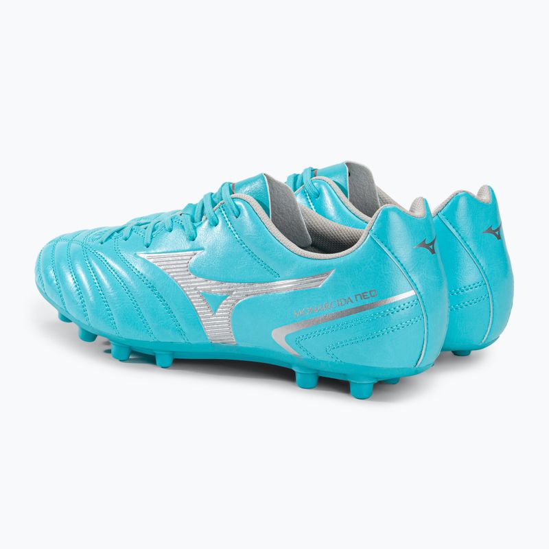 Scarpe da calcio Mizuno Monarcida Neo II Sel AG blu P1GA232625 3