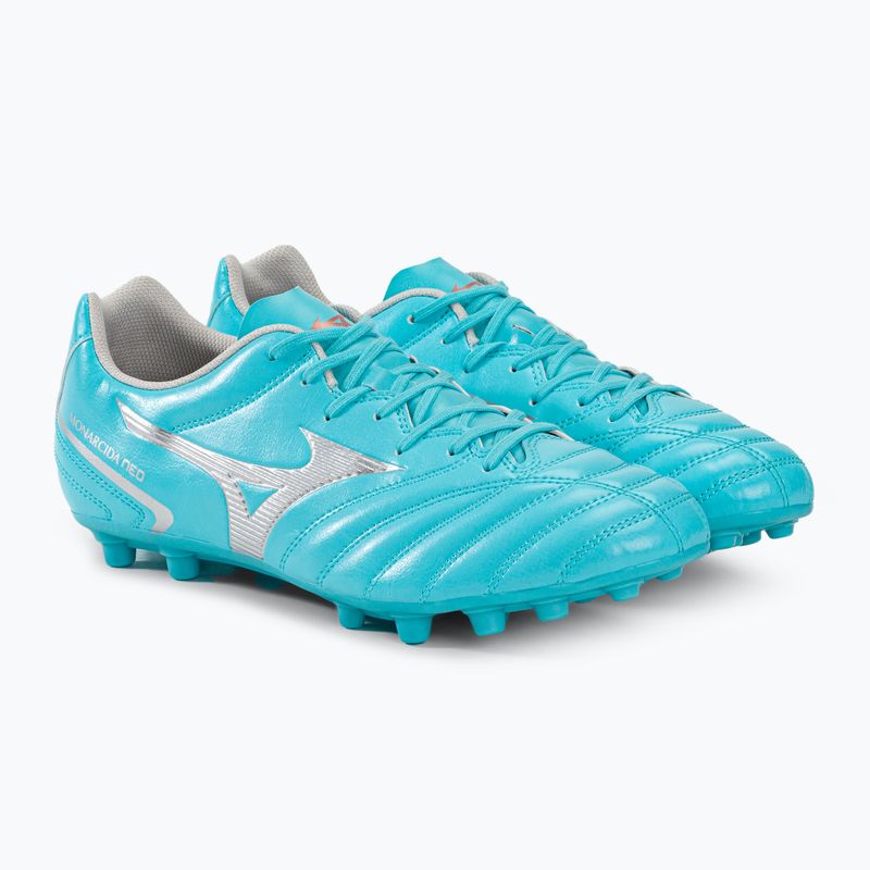 Scarpe da calcio Mizuno Monarcida Neo II Sel AG blu P1GA232625 4