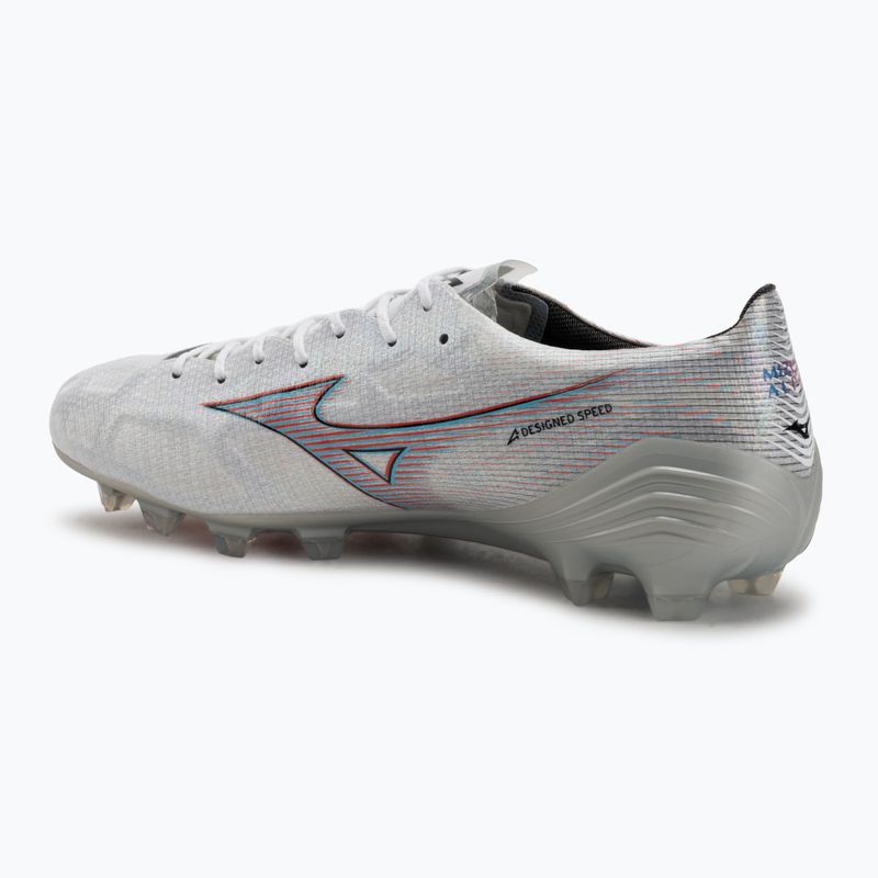 Scarpe da calcio uomo Mizuno Alpha JP white/ignition red/801 c 3