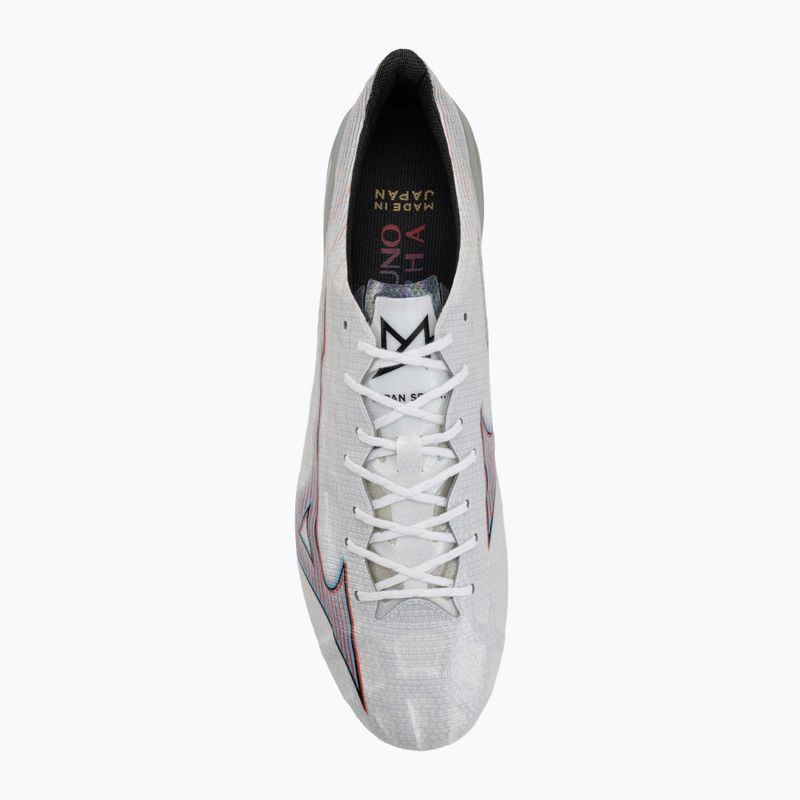 Scarpe da calcio uomo Mizuno Alpha JP white/ignition red/801 c 5