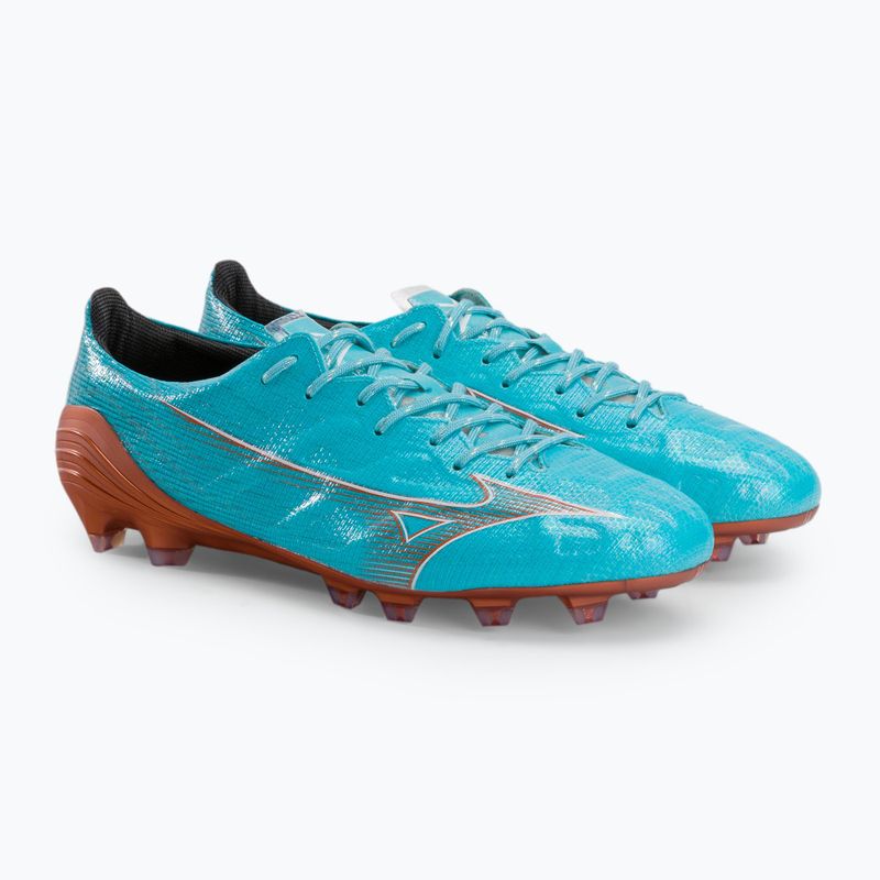 Scarpe da calcio Mizuno Alpha JP da uomo blu P1GA236025 4