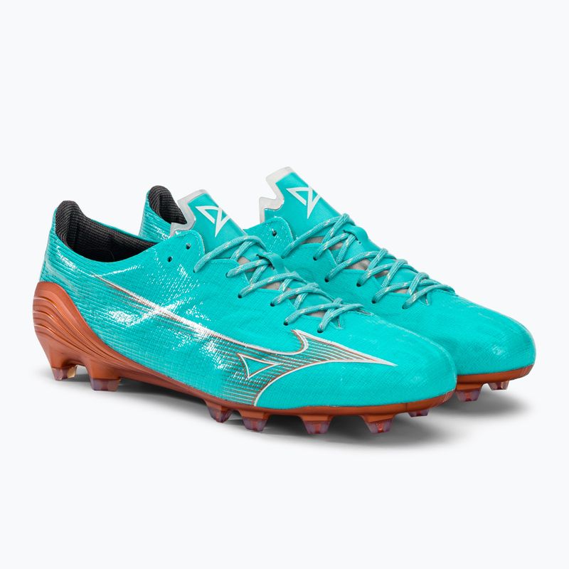 Scarpe da calcio Mizuno Alpha Elite uomo blu P1GA236225 4