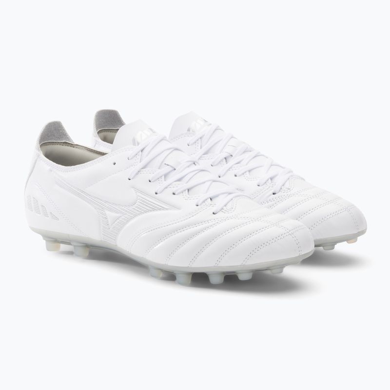 Scarpe da calcio Mizuno Morelia Neo III Pro AG bianco P1GA238404 4